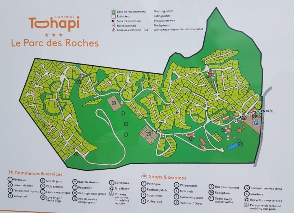 Camping Marvilla Parks -Parc Des Roches 91530 Saint-Cheron Luaran gambar